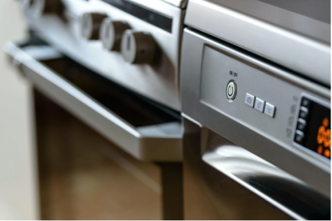 Close-up Photo of Dishwasher